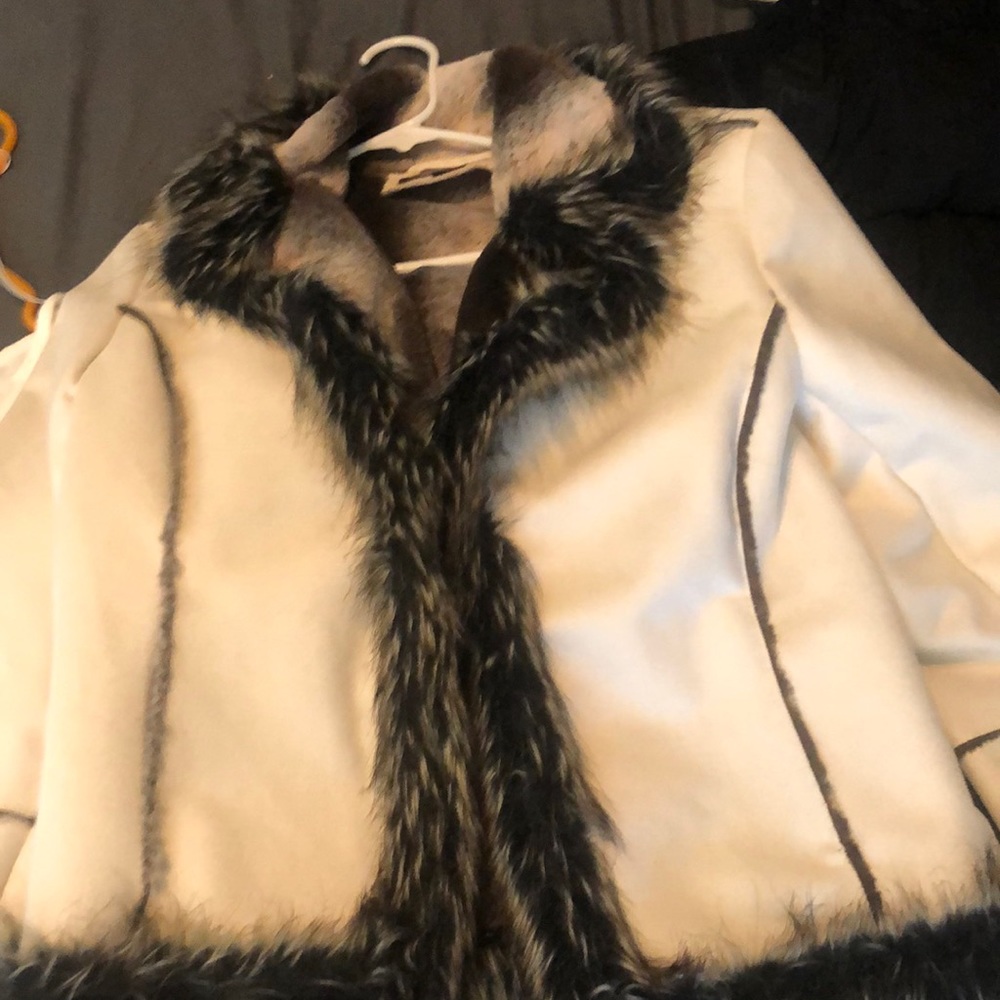 Rabbit and raccoon coat